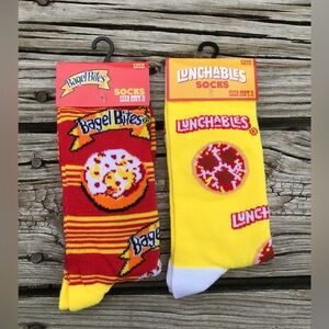 2/$10 NEW Mens Lunch Food Snacks Bagel Bites Pizza Lunchables Merch Gift Novelty